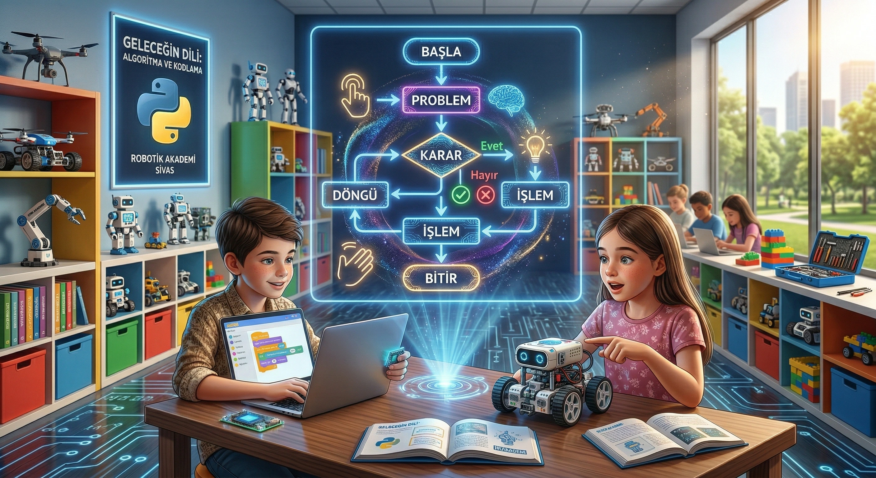 Algoritma ve Sivas Robotik Kodlama Kursu