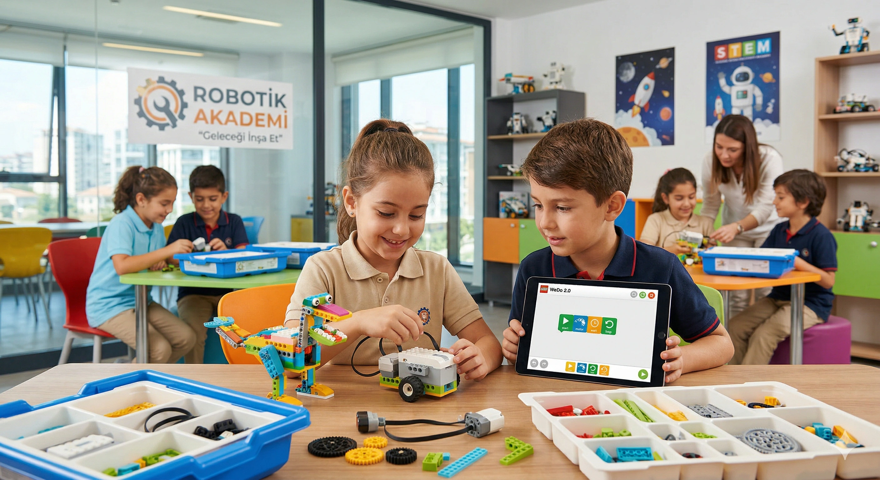 Sivas Robotik Kodlama lego wedo 2.0 kursu