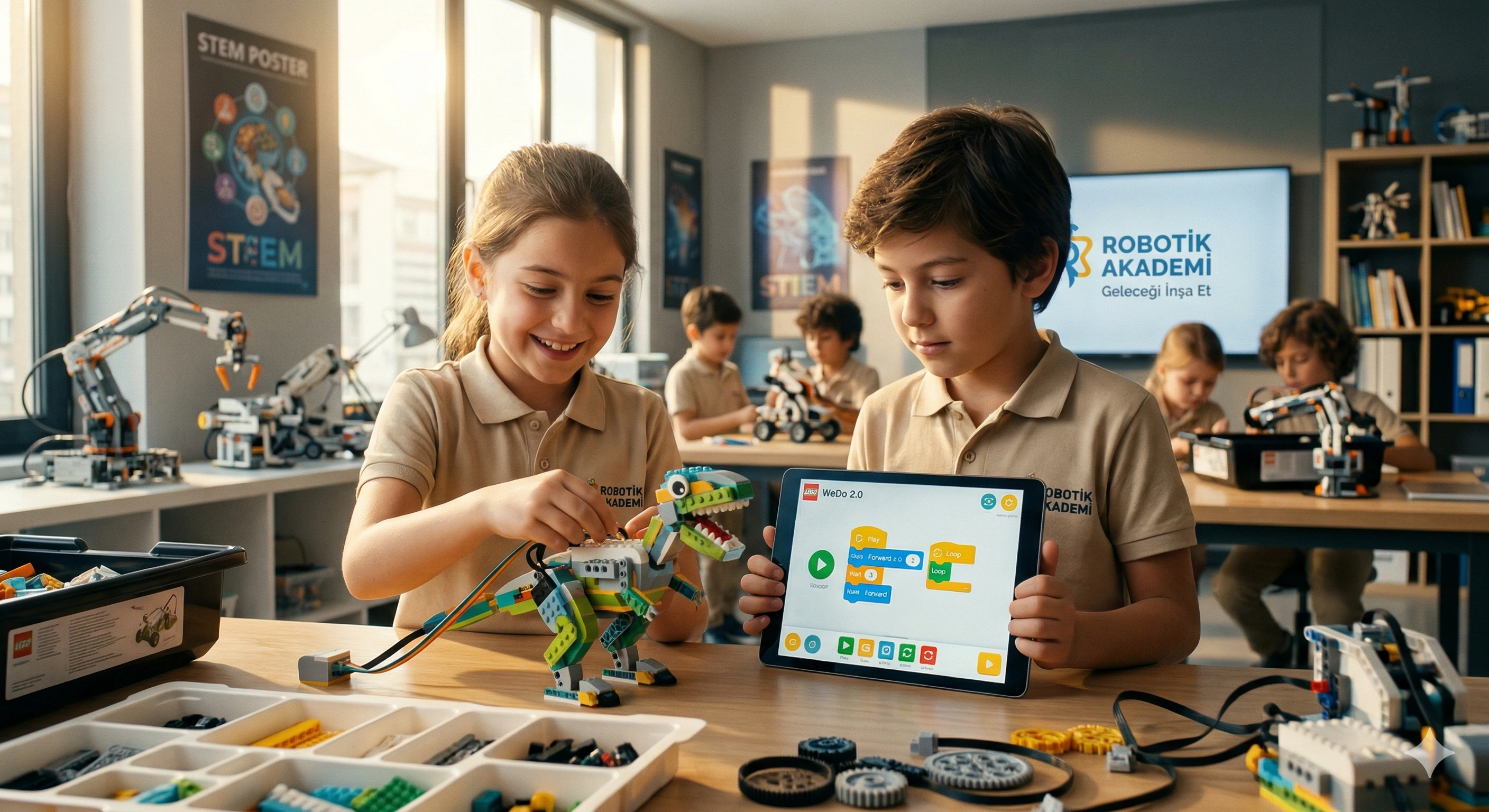Sivas Robotik Kodlama kursu lego wedo 2.0